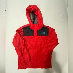 North Face rain coat